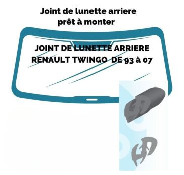 Joint de lunette arrière Renault Twingo 1 de 1993 à 2007