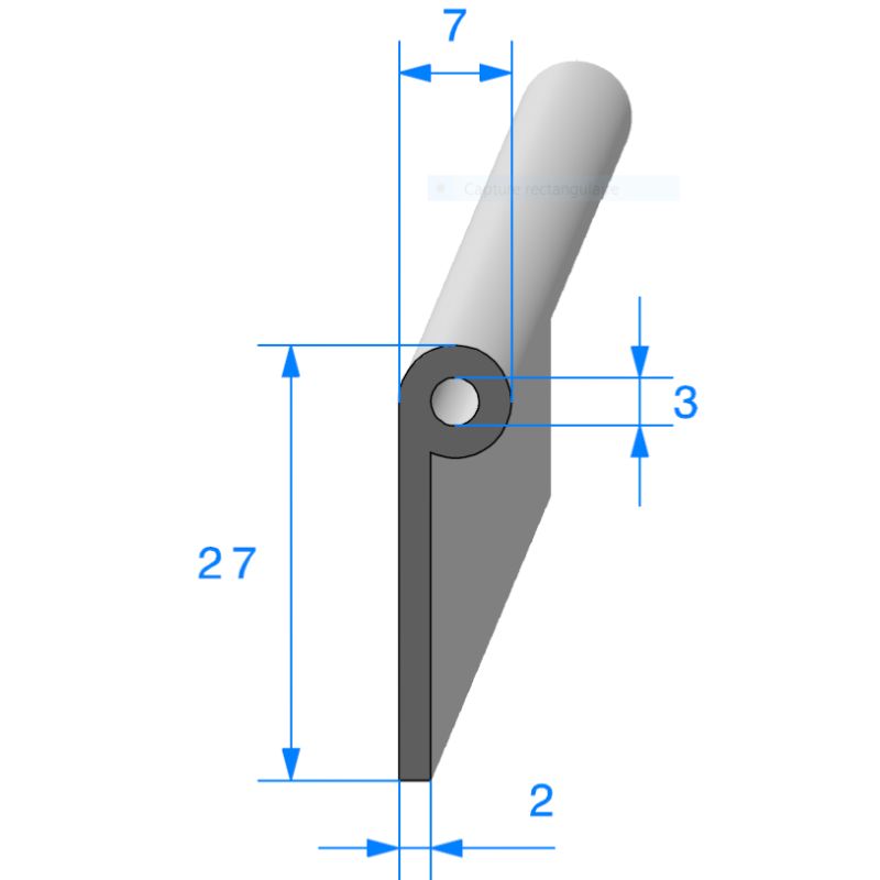 Jonc d'aile 7mm