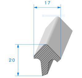 Kit de joint 4 portes pour Peugeot 404 Berline avec pot de colle