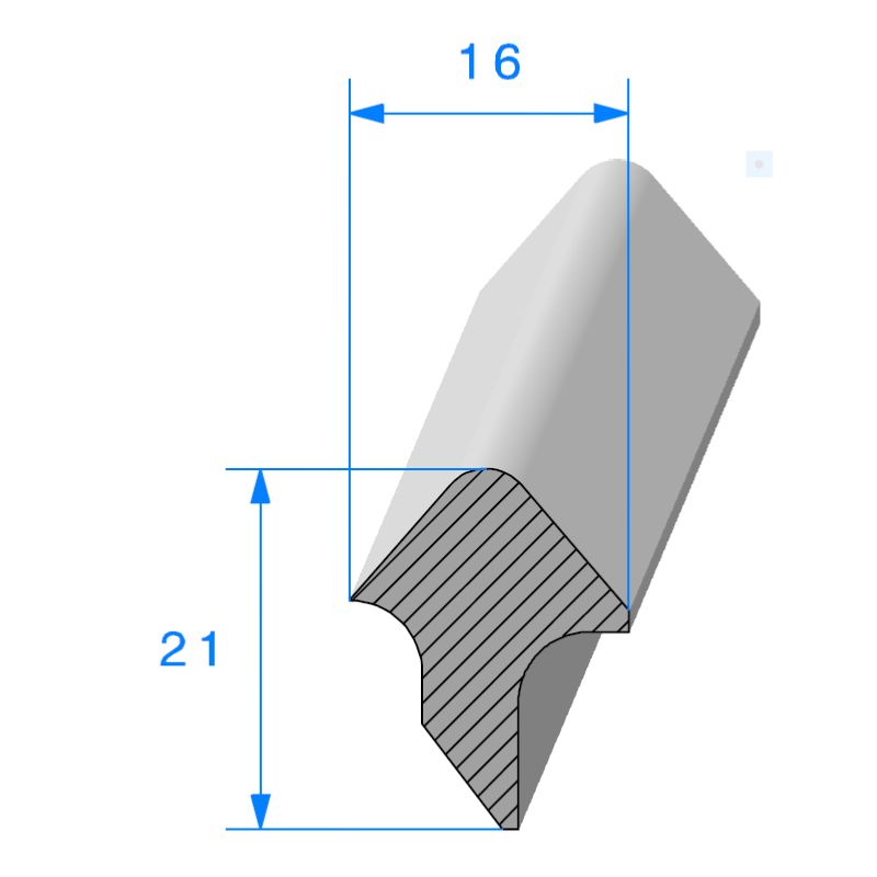 Kit de joint pour 4 portes de Simca 1000 + colle offerte