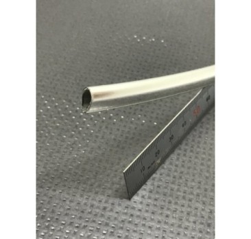 Profil en U bord de tôle PVC/CHROME 12,5 mm vendu au mètre