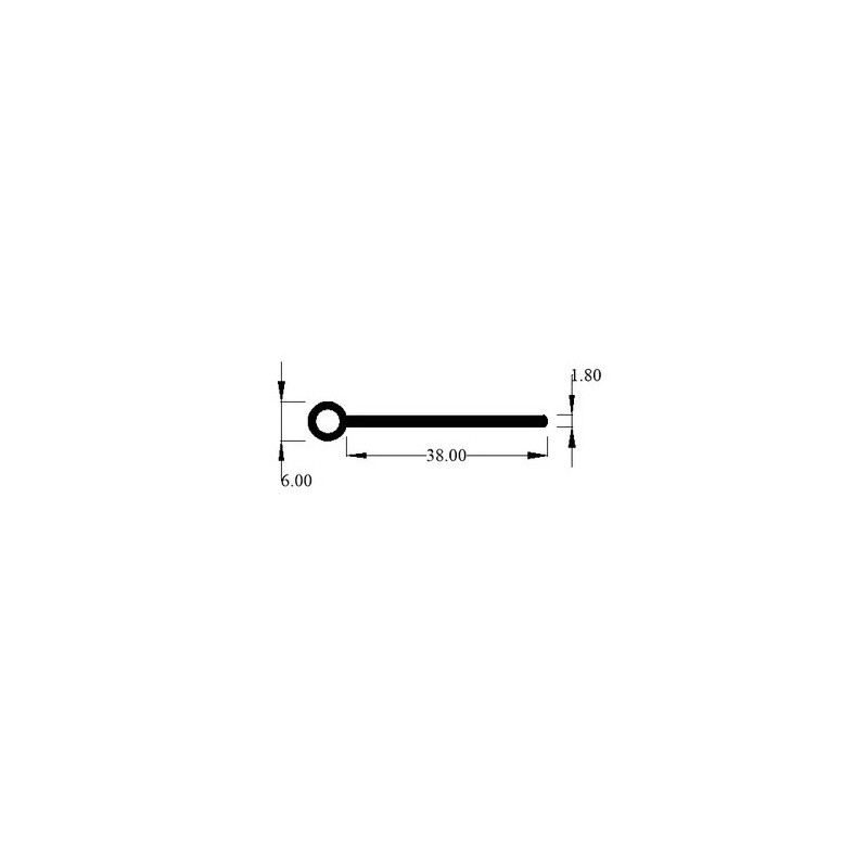 Jonc d'aile 6 mm Jonc d'aile 6 mm