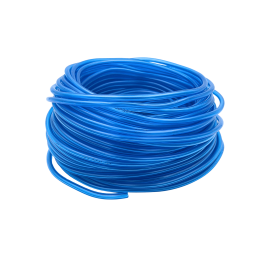 Durite translucide bleutée pour carburant