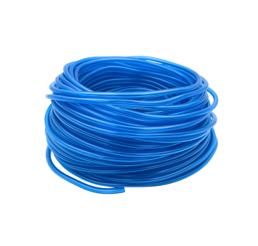 Translucent bluish fuel hose, 4 to 7 mm bore | Tido