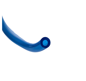 Durite translucide bleutée pour carburant