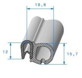 Kit de joint pour les 2 portes Citroën Acadiane