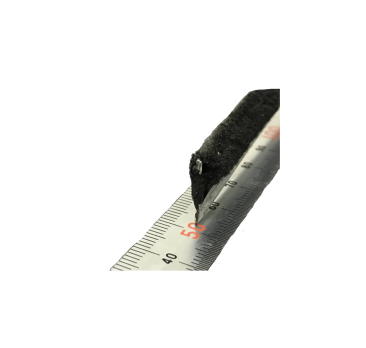 Lècheur de vitre armé 15 mm en barre de 1 mètre