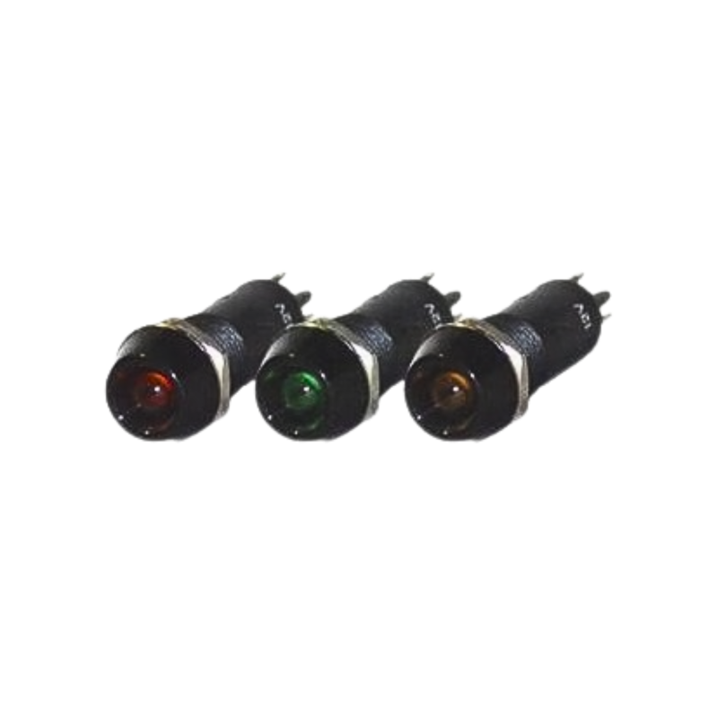Round plastic LED warning light red Round plastic LED warning light red