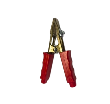 Pince de batterie laiton 300A rouge