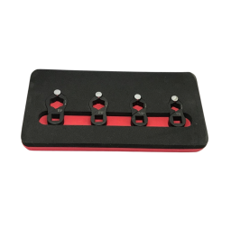 Jeu de 4 clés à tuyauter ou clés papillon WURTH