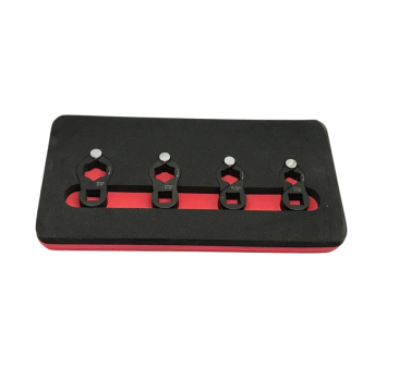 Jeu de 4 clés à tuyauter ou clés papillon WURTH