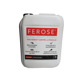 FEROSE, l’anti rouille durable! Bidon de 10 litres