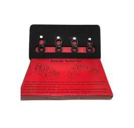 jeu de  clés a tuyauter ou clés papillons