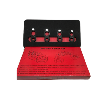 jeu de  clés a tuyauter ou clés papillons