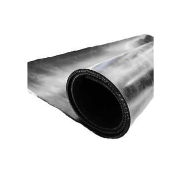 Plaque de caoutchouc pour tapis, bavette ou cale