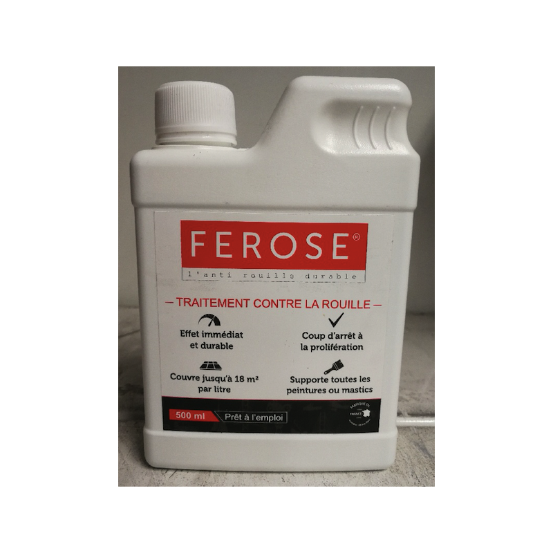 FEROSE, l’anti rouille durable! Bouteille de 500 ml