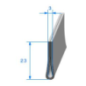 Profil de calage de glace 1 mm d'épaisseur