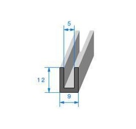 Calage de glace 12 x 9 mm