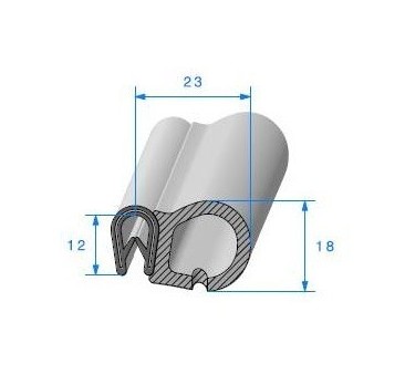 Kit joint 2 portes pour Matra 530