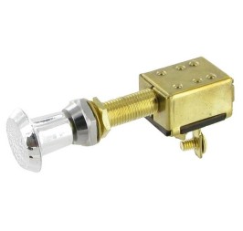 Pull switch type 11A with chrome-plated bronze knob | Tido