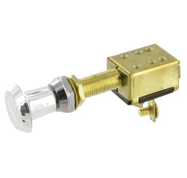 Pull switch type 11A with chrome-plated bronze knob | Tido