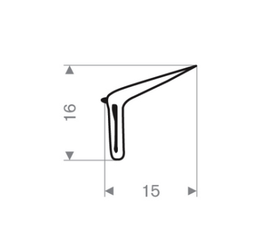 Kit des lécheurs extérieurs de vitre pour Peugeot 203