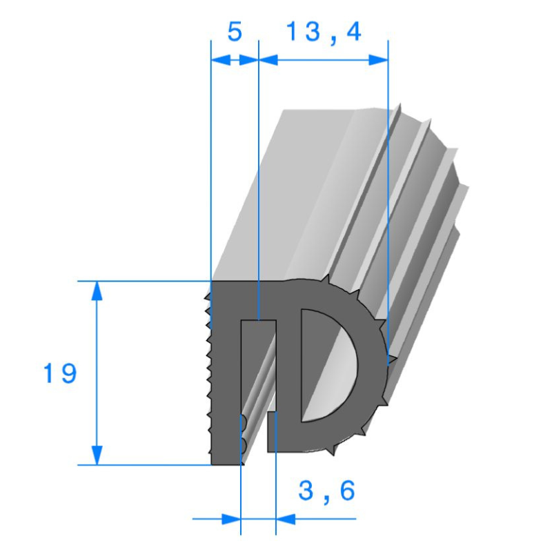 Insulated door seals