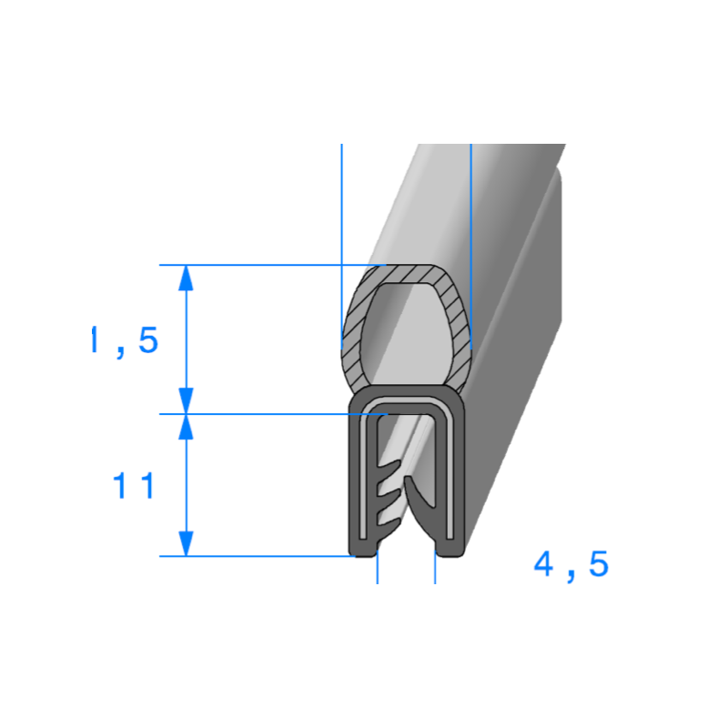 Joints de coffre armés